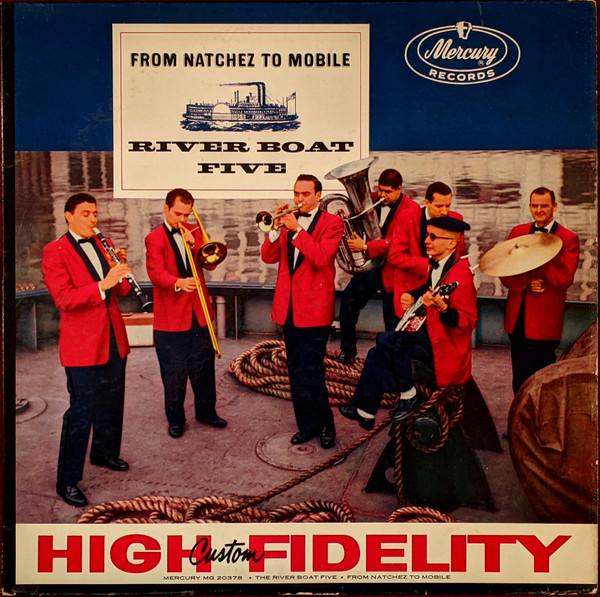 

LP Record RIVER BOAT FIVE From Natchez To Mobile MMC14004 Mercury 1959 US Jazz Used
