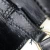 Gucci Old Gucci Shoulder Bag Sherry Line 2-way Clutch Black Calfskin Women Used