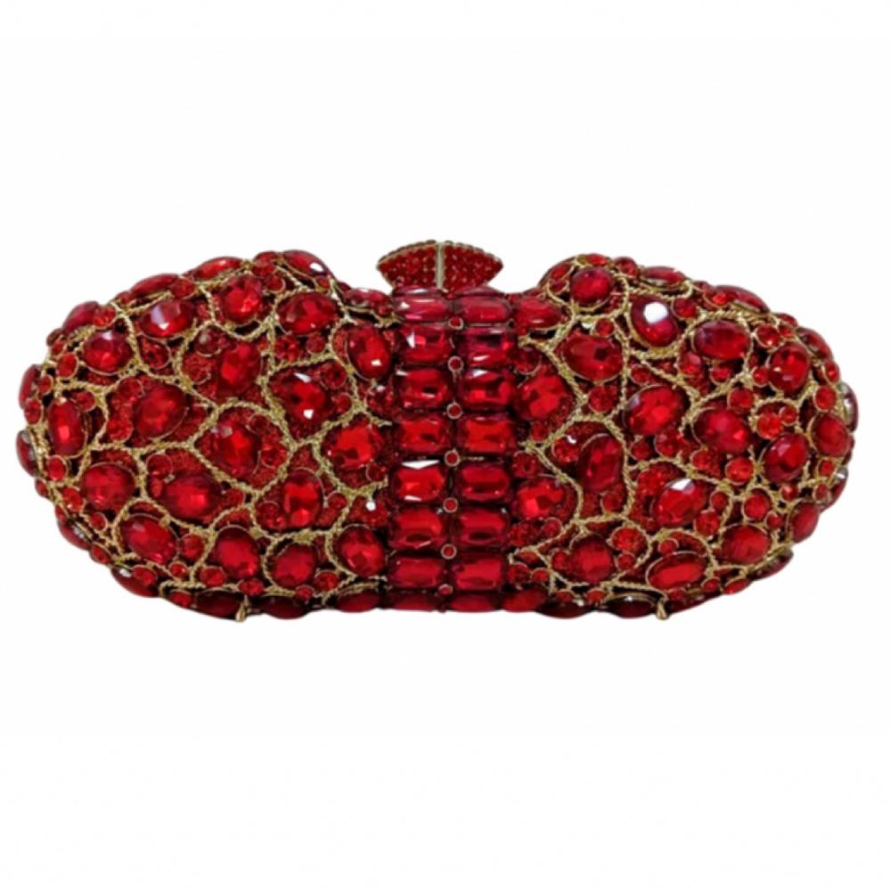 Rhinestone Evening Bag Yellow/Pink /Green Diamond Wedding Purses Bridal Prom Clutches Luxury Women Crystal Clutch Handbags
