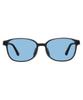 Wellington-style 2-way Sunglasses for Pollen and Droplet Protection (detachable Hood) (Gray (Clear) - ZN261G0513A1)  PROTECT 2WAY  Pollen Glasses,