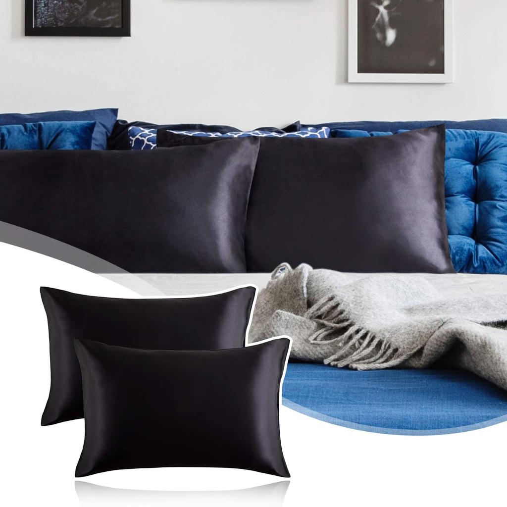 Household Washed Silk Satin Pillowcase Soft And Comfortable Pillowcase