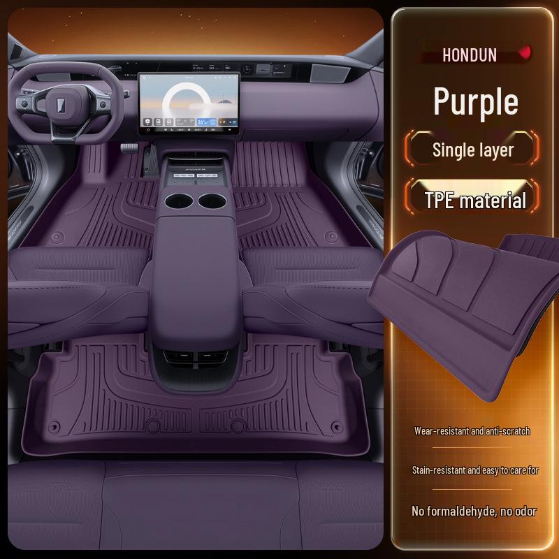 Avatr 06 TPE Floor Mats 2025: Car Interior Modification Accessories for Driver and Passenger
