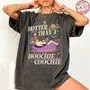 Hotter Than A Hoochie Coochie Shirt Vintage Concert Shirt Meme Summer Vacation Unisex T-Shirt