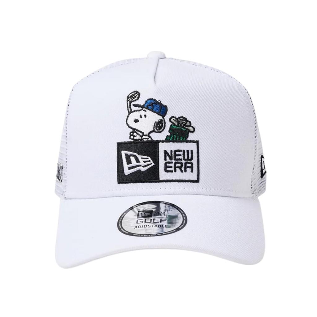 [New Era] Golf Mesh Cap 9FORTYA-Frame PEANUTS Snoopy Collaboration White FREE GF 940AFTR PEANUTS NEBOX WHI 14432170 NER36G8503