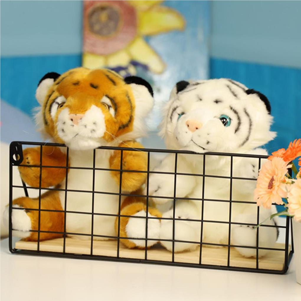 Tiger Hand Puppet Kids Plush Playthings Interesting Stuffed Animals Toys Plush Toy Birthday Gift Story Telling Decoration