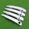 For Citroen C4 MK2 2011-2017 Chrome Handle Cover Trim Set C4L 2012 2013 2014 2015 2016 Car Accessories Stickers Car Styling