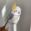 Cartoon Animal Hair Clip Parrot Bird Shark Clip Personalized Acetate Hair Claw  Girl