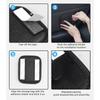 Easy To Install Leather Car Organizers Storage Solution Suitable for Neat and Tidy Interior Travel Needs Without Clutter