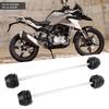 2pcs Front Rear Fork Wheel Protector Frame Slider Crash Guard Fit for G310GS G310R