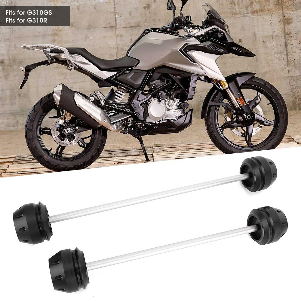 2pcs Front Rear Fork Wheel Protector Frame Slider Crash Guard Fit for G310GS G310R