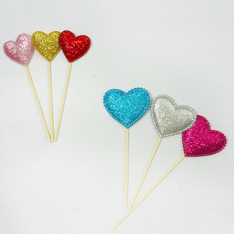 12ks ručně vyráběný svatební stojánek na košíčky Dívčí narozeninová party dekorace Dezert Ovocný topper