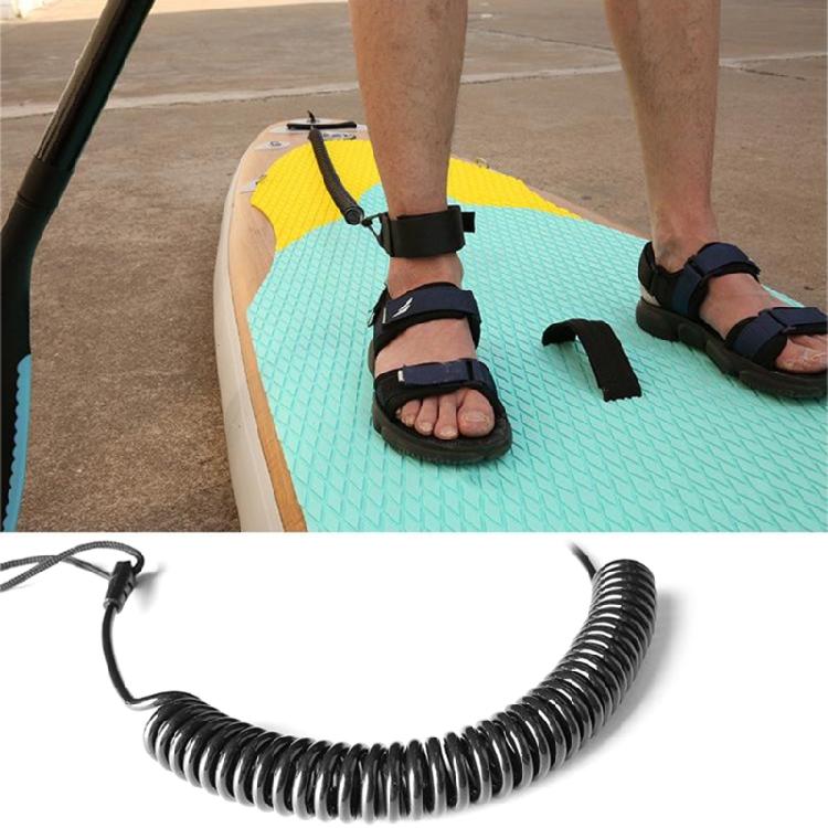 Coiled Stand Up Paddle Board Leash Legrope for Paddleboard Longboards Shortboard