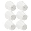6Pcs Household Chandelier Fabric Lampshade Lamps Cover Decoration for E14 Light Bulb