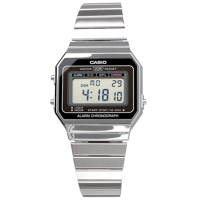 Casio Digital Watch Vintage Series A700W-1A Silver