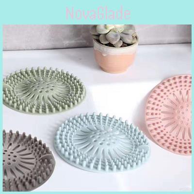 Silicone Drain Cover With Hair Filter For Bathroom Kitchen Preventing Clogs Nonslip Mat