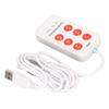 Programmable Multifunction Mechanical Gaming Macro USB 6 Key Handheld Switch Controller for Hospital Image Scanning Keypad, Keypad, Keypad,