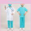 Children Epidemic Prevention Suit Doctor Costume Set With Cotton Fabric For Role Play And Stage Performances