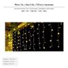 256lightemitting Diode Solar String Lights, Waterproof Icicle, Outdoor Garden Decor Warm Light