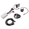 Electric Bike Motor Controller 15A Common Speed Controller 36V 48V with S866 Panel 1 To 2 Cable Fully Waterproof Kit