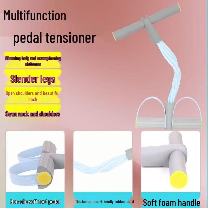 Foot Pedal Resistance Band for Home Fitness - Stretching & Exercise Tool for Men and Women