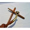 Vintage Antique Walking&Hiking Cane,Wooden Walking Stick Brass Sujal Head Handle