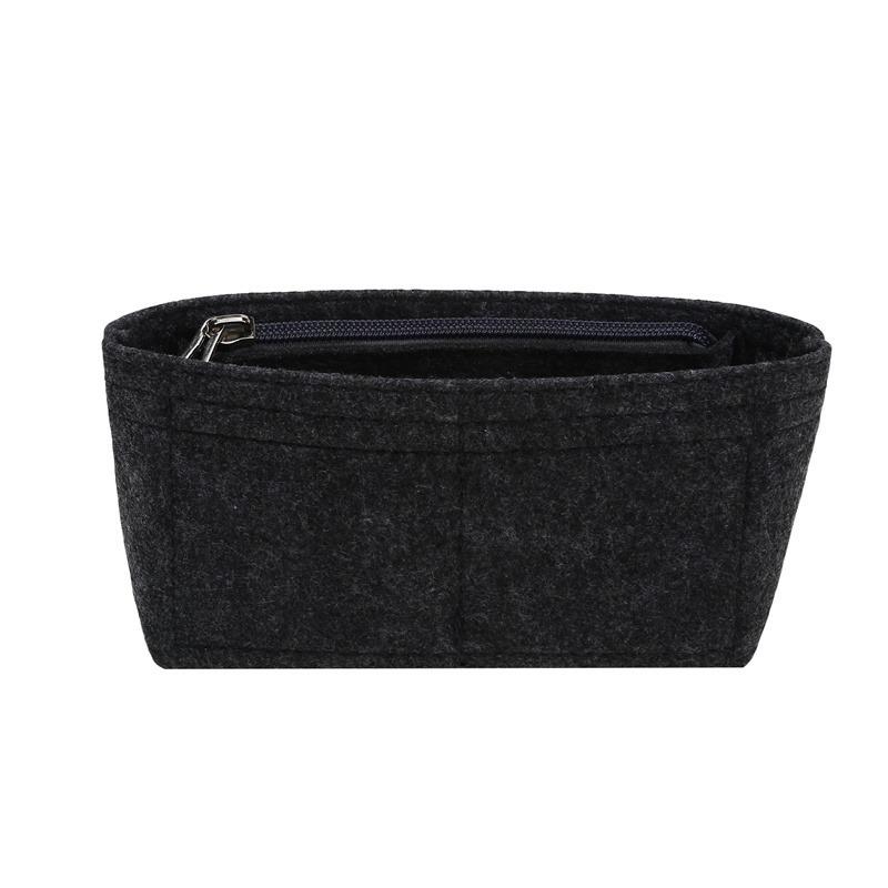 1PC Felt Insert Bag Organizer Makeup Organizers Liner Perfect For Brand Women's Handbags For And Cosmetic Bags