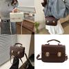 Retro Small Bag 2024 New Trendy Women's Bag Summer Casual Fashionable Simple Crossbody Handheld Box Bag