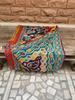 Hand-Stitched Floral Kantha Quilt: Reversible Indian Cotton Throw