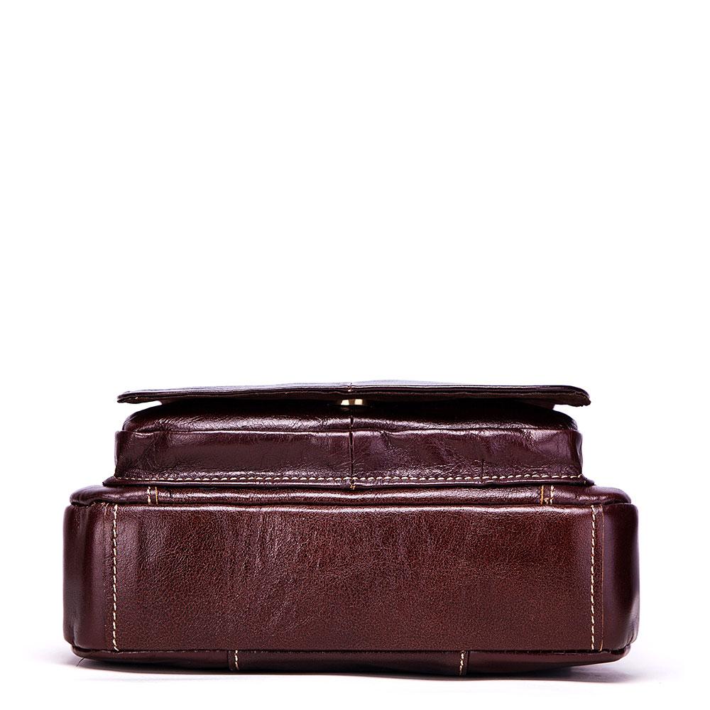 Humerpaul Luxury Brand Genuine Leather Messenger Bags Men Shoulder Bag Travel Crossbody Handbag Male Sling Clutch