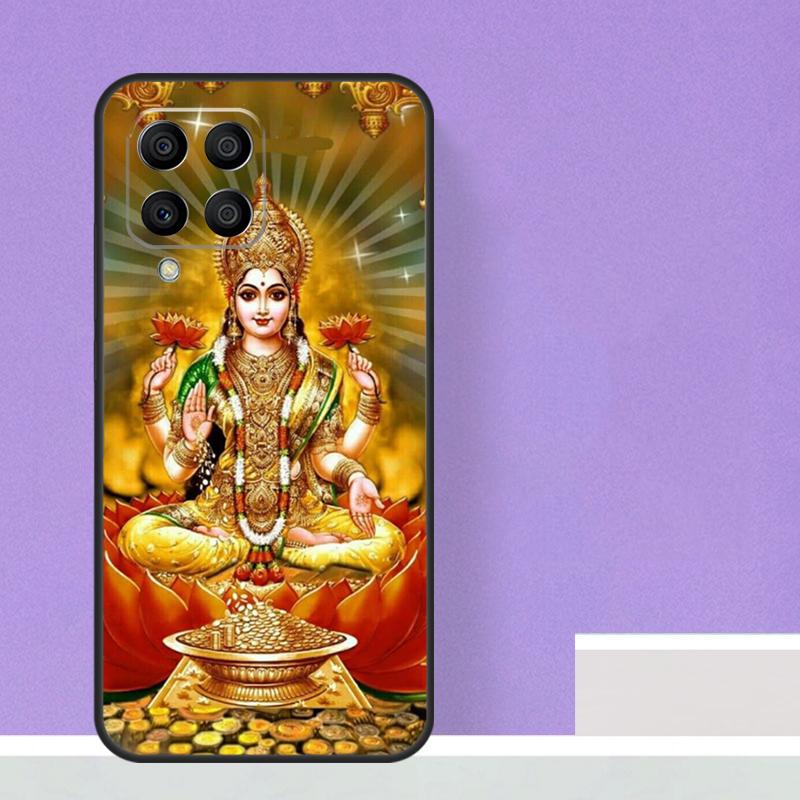 Lakshmi Hindu Goddess For Samsung Galaxy M12 M32 M52 M14 M34 M54 M21 M51 M31 M30s M20 M15 M55 M13 M33 M53 Case