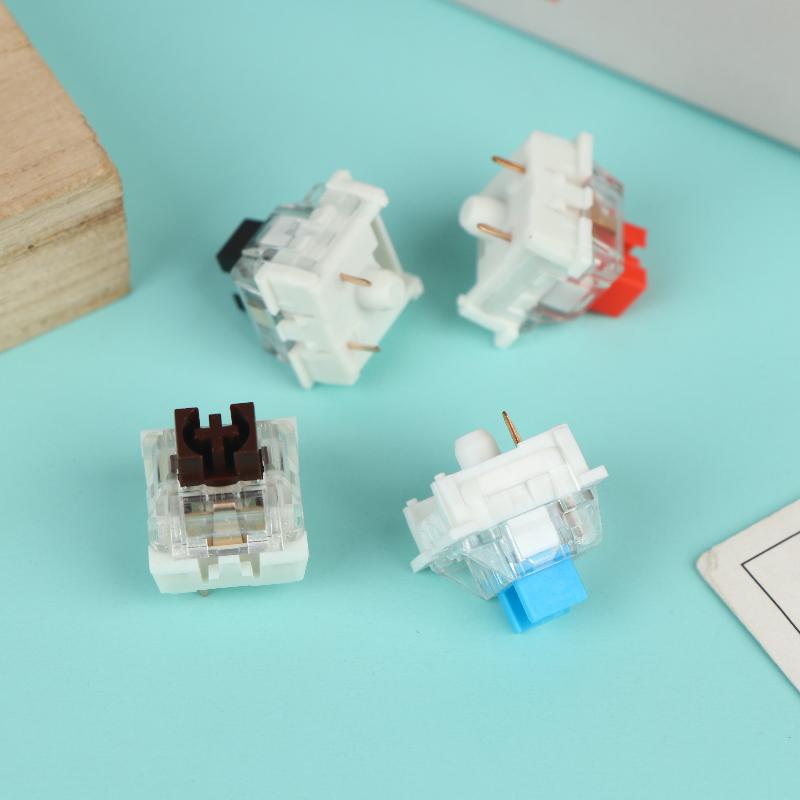 50Pcs Keyboard Switch Keyboard Clicker Key Replacement 3 Pin Tactile Switch Plastic For Electrical Equipment Tools