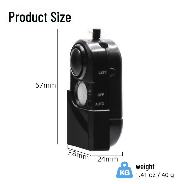 Human Body Sensing Infrared Alarm: Home Anti-theft Doorbell and Indoor Travel Security Device