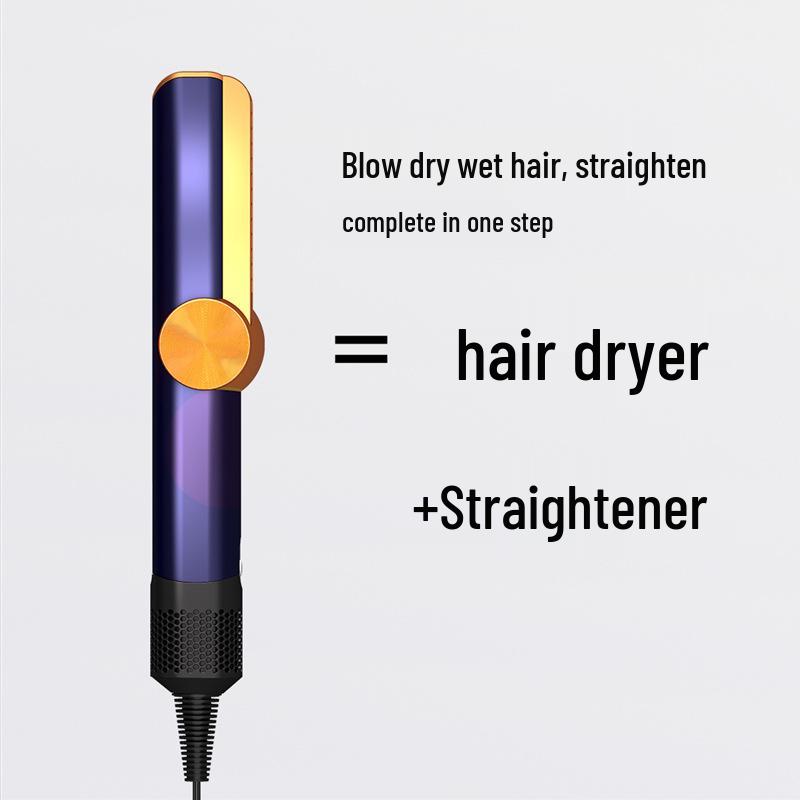 2-in-1 Wet/Dry Hair Straightener, Crimper & Dryer with Negative Ion Technology