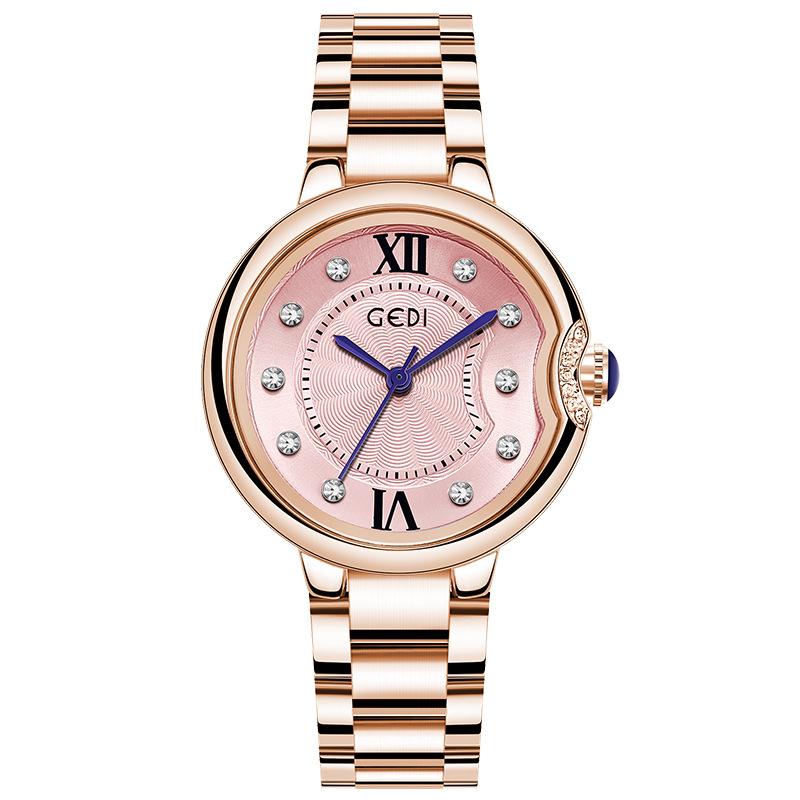 Watch Simple Temperament Versatile Solid Steel Belt High Value Waterproof Niche Light Luxury Women S Watch