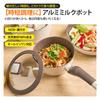 WANGYUANJI 16cm Milk Miso Soup Saucepan with Induction and Gas Milk Sauce Stock Easy to Perfect for Single Home Use Saucepan, Pot, Pot, Lid,