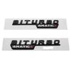 Mercedes AMG 4MATIC+ Biturbo Turbo Fender Emblem
