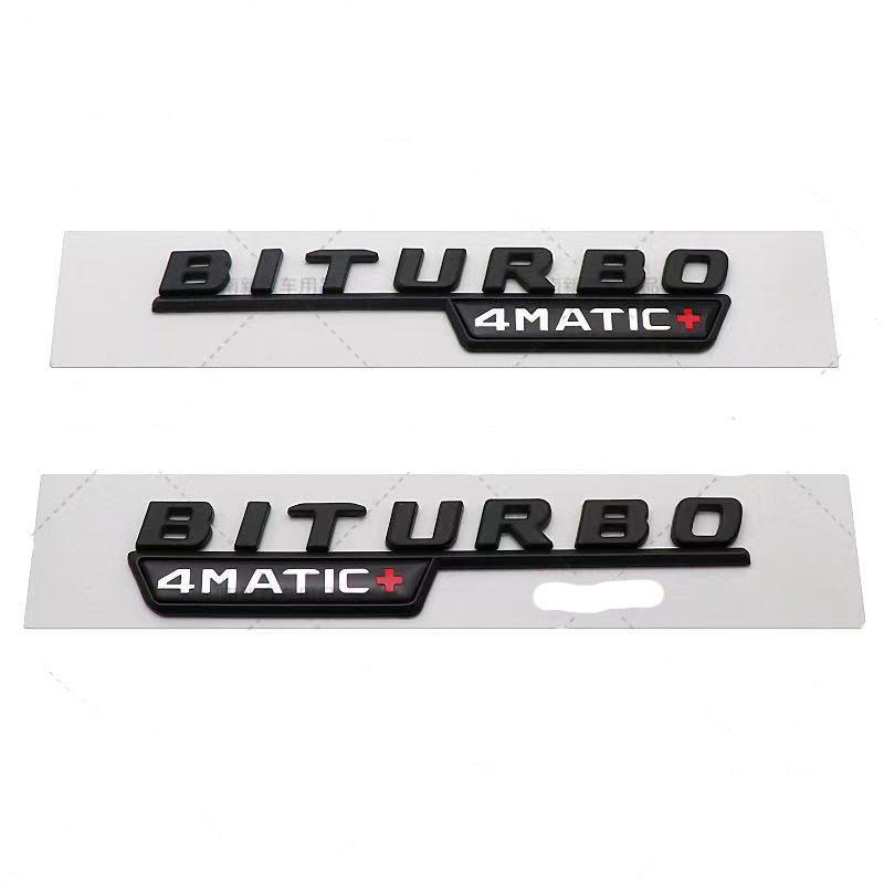 Mercedes AMG 4MATIC+ Biturbo Turbo Fender Emblem