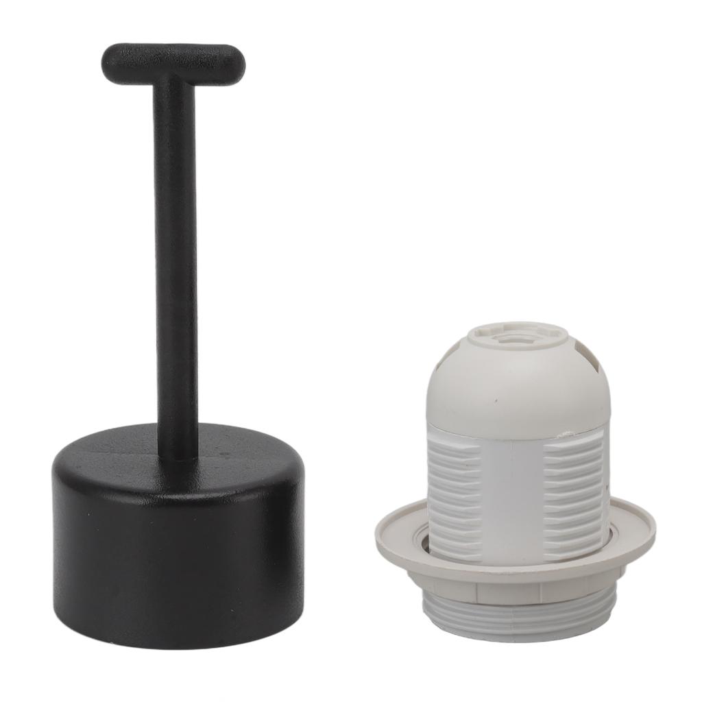 E27 Lamp Socket Stable Work Easy To Install Copper  High Temperature Resistance E27 Bulb Base Socket for Table Lamp