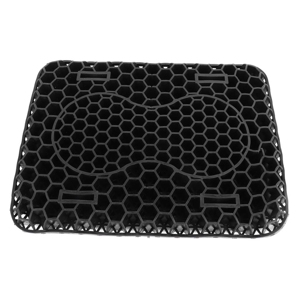 Motorcycle Gel Seat Cushion Comfortable Breathable Shock Absorption Scooter Seat Pad for Long Rides