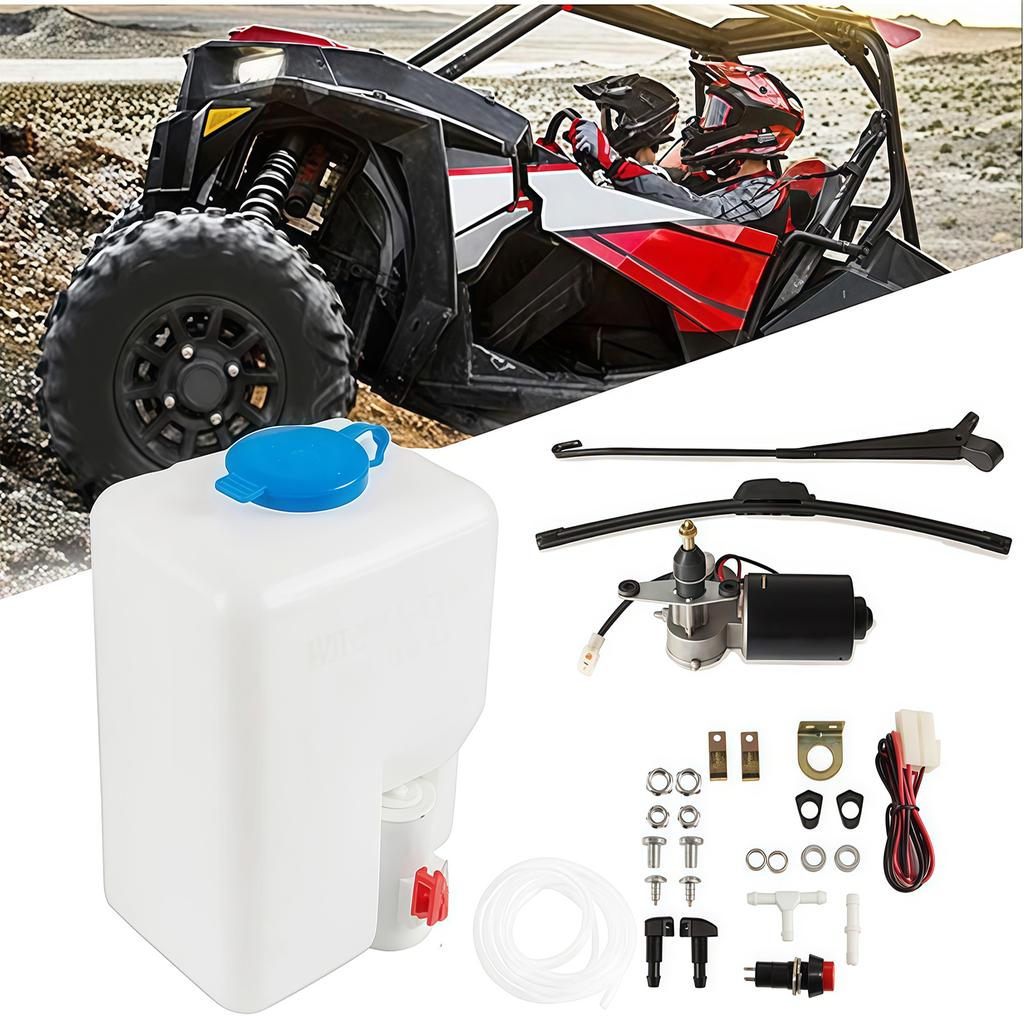 Hohe Leistung Wasserdicht Schnelle Reaktion 12V 30W Elektrischer Scheibenwischermotor-Kit 425751 Für Geländeeinsatz