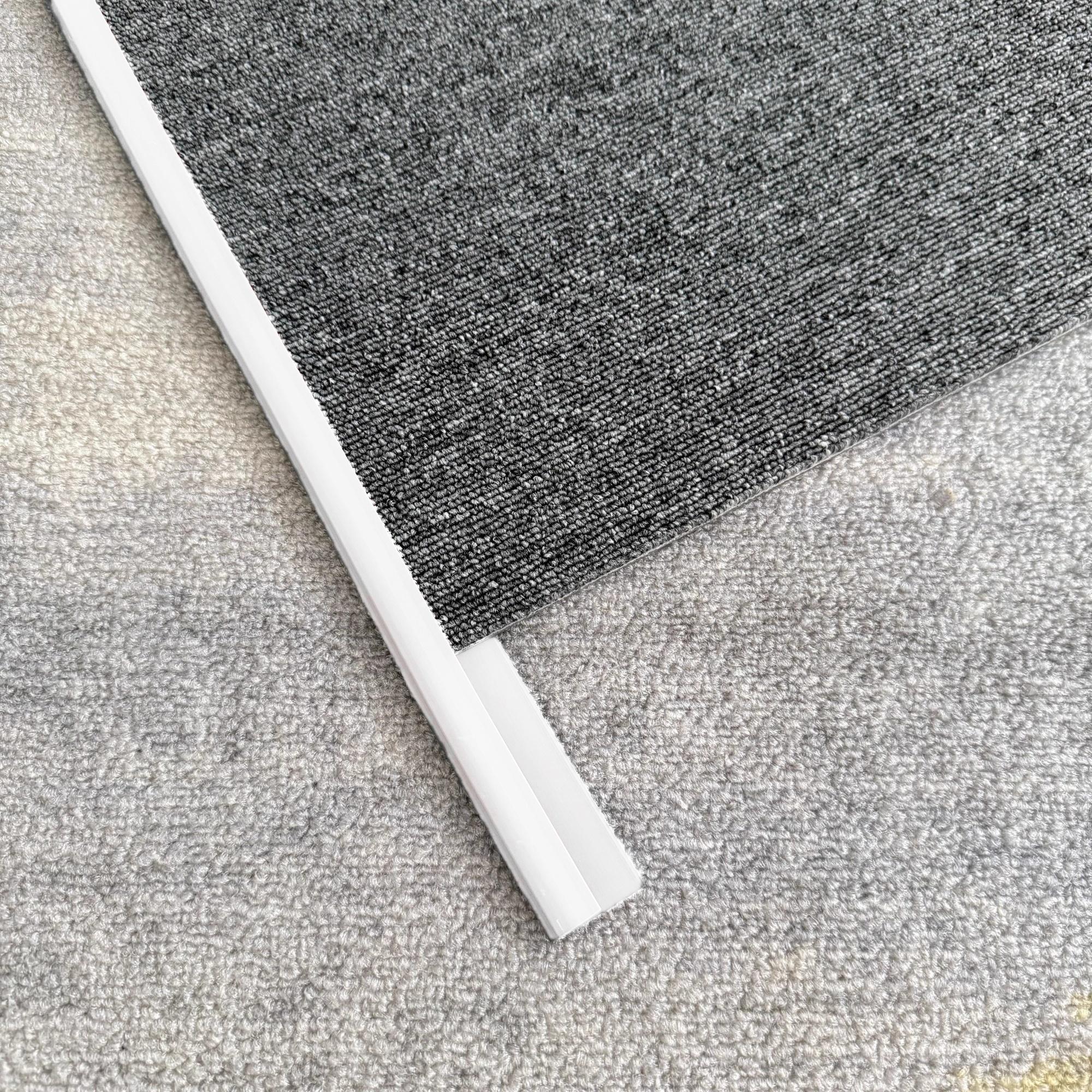

1PC Transition Edge Strip, Carpet Edge Strip, Floor Edge Strip Rough Edged Floor Edging Strip, Easy To Install Carpet Edge Strip 2m белый