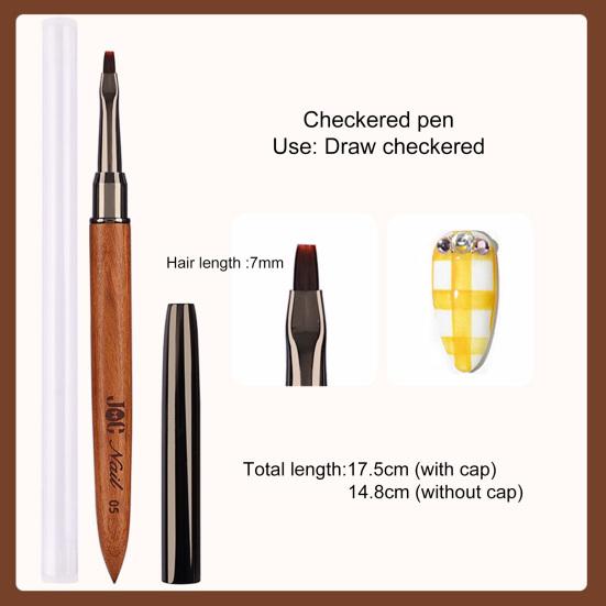 Pen practic Nail Art Smooth Drawing High Tenacity DIY