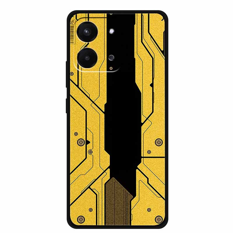 Per Custodia Redmi 15C 5G Lusso Morbido TPU Custodia per Telefono su Xiaomi Redmi 15C Modello Geometrico Cover Antiurto Silicone Antiscivolo Coque