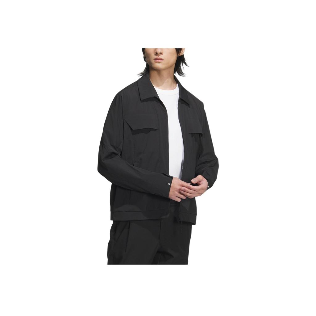 Adidas Jachetă Versatilă Casual Sport Confort Seria Wuji Bărbați Negru JI8692