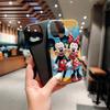 Disney phone case, double-layer protective cover, suitable for iPhone X/XS/SE/7/8/11/12/13/14/15/16/17 Pro Max Plus