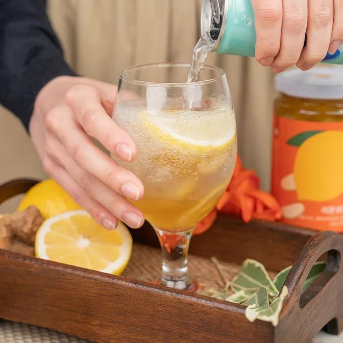 Royal Secret Lemon Ginger Tea Home Cafe Fruit Tea Housewarming Gift