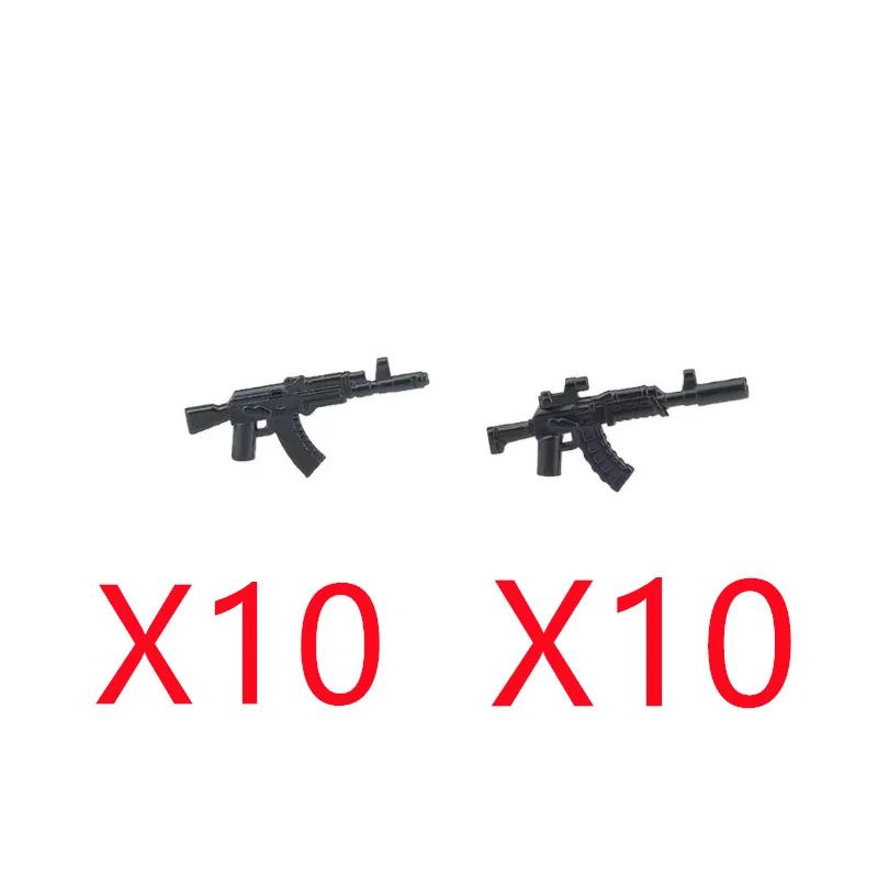 MOC Military Building Blocks Accessories Weapons Guns Special Forces Soldiers AKM Rocket Launchers Night Vision Toys Gifts X036