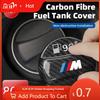 Car Sticker Hot 2025 Real Carbon Fiber Gas Fuel Tank Cover Oil Filler Dustproof Cap For BMW G30 G38 6GT G32 X5 X6 E70 E71 F15 F1