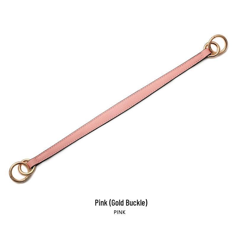 Litschi-Narben-Handtaschenriemen: Einzelschulter & Doppelring-Hardware