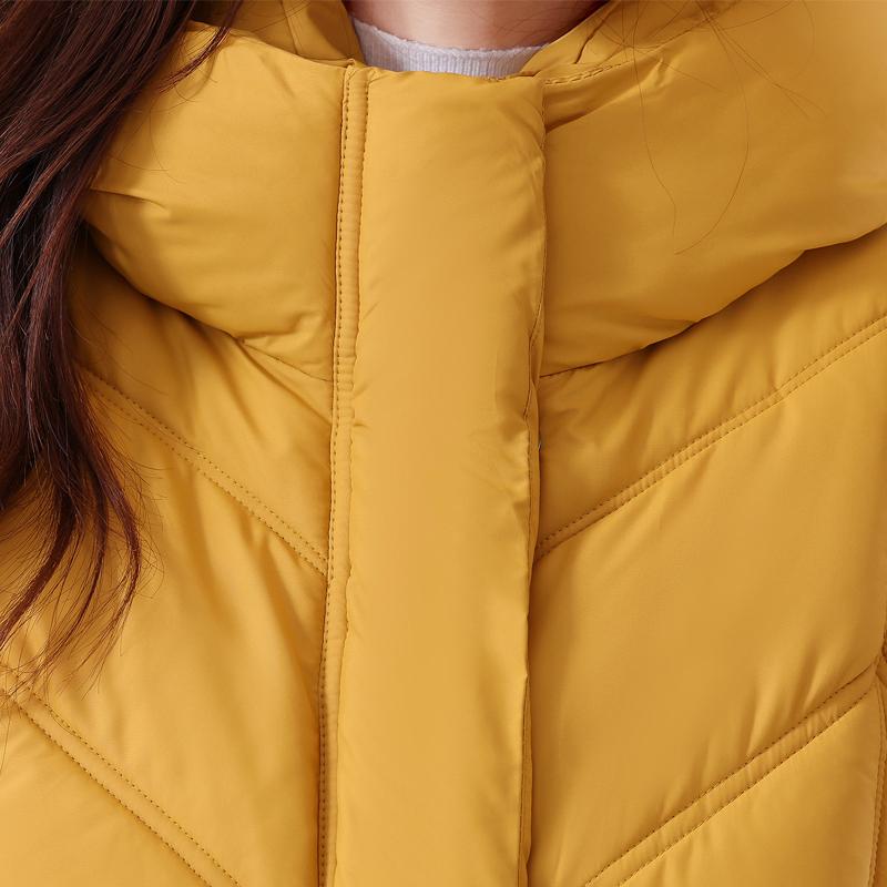 Fashion Winter Jackets Woman Short Parkas Hooded Plus Size Loose Thick Warm Outerwears Women's Coats